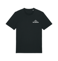 Black Printed T-shirt Front