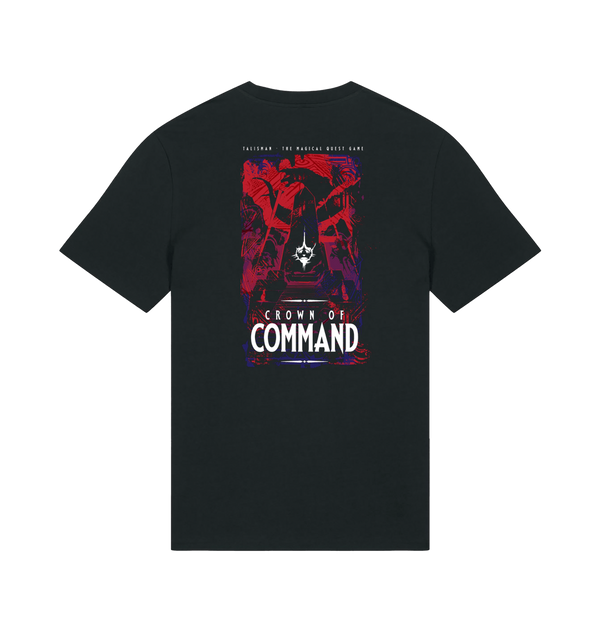 Black Printed T-shirt Back