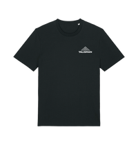 Black Printed T-shirt Front