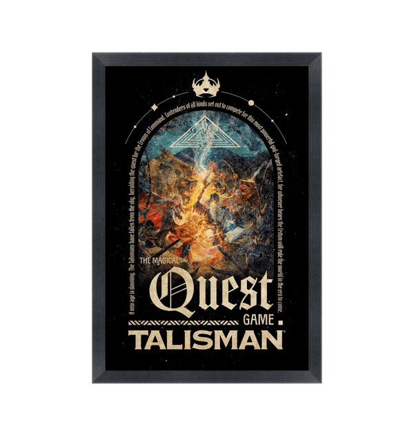 Black Frame Fine art print Front