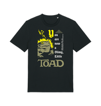 Black Printed T-shirt Front