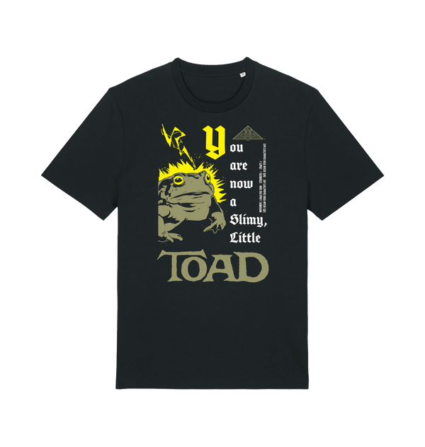 Black Printed T-shirt Front