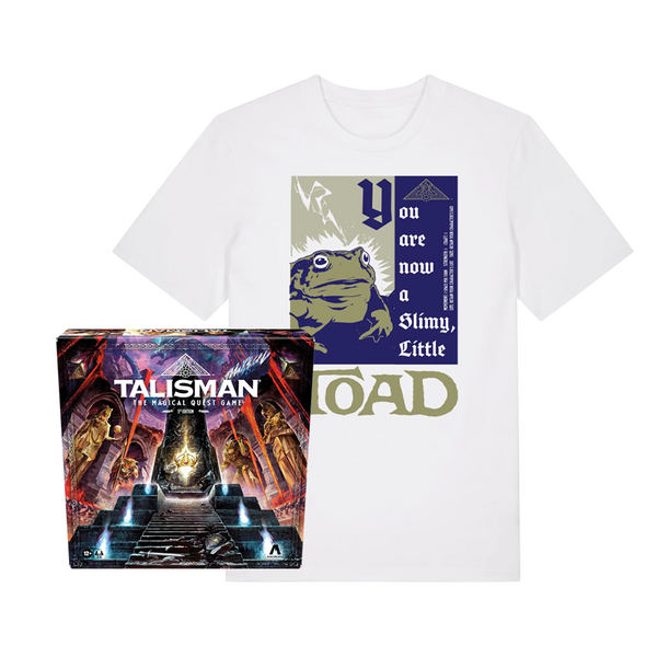 Talisman: The Magical Quest Board Game - 5th Edition & T Shirt Bundle